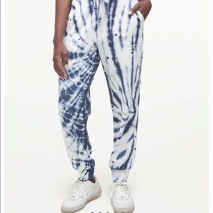 Cosmo Star Embroidered Tye Dye Jogger